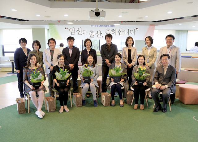 출산 육아 지원 사진