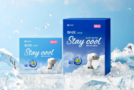 화이트 스테이쿨 등 여름철 겨냥 생리대 매출 3배 급성장